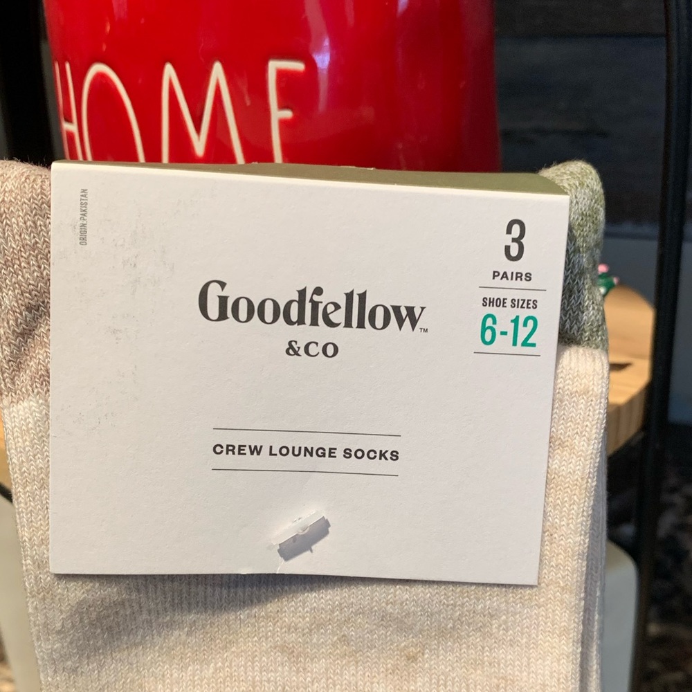 3pk goodfellow brand socks - Picture 2 of 4